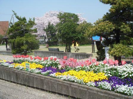高尾町シンボル花壇