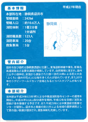 全国消防カード(裏面)