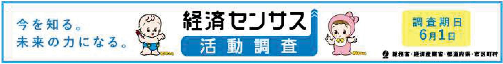 経済センサスー活動調査バナー
