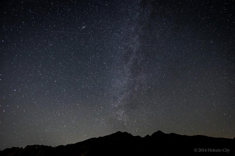 星見里市の星空