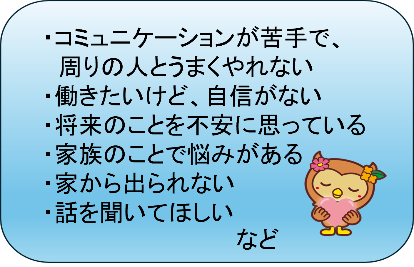 相談項目の紹介