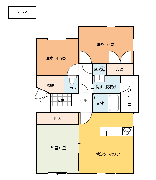 田町3DK