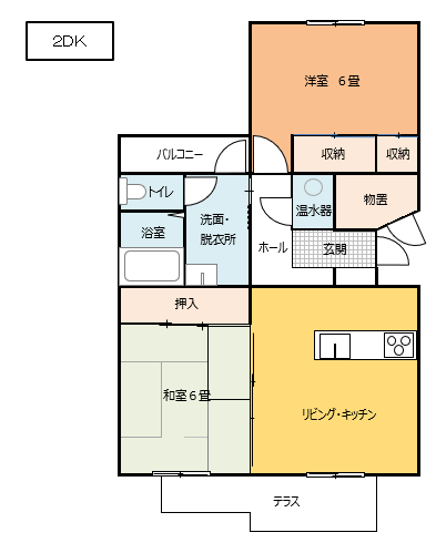 田町団地2DK