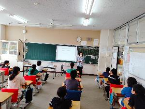 性教育の授業風景