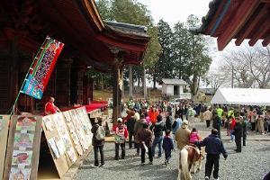 西楽寺・馬とび