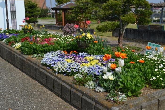 高尾町花壇