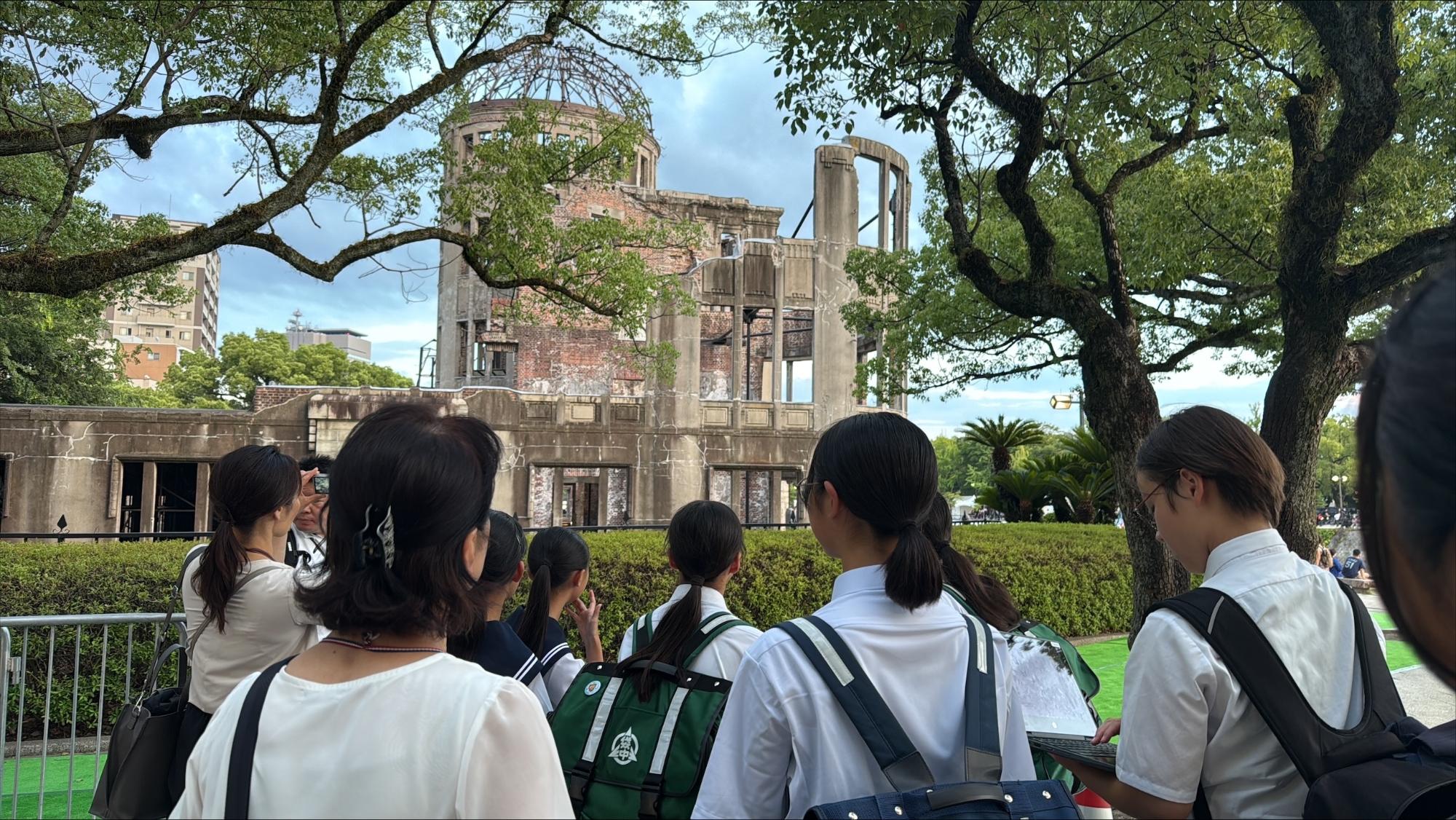 原爆ドーム視察
