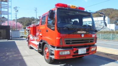 水槽付消防ポンプ自動車