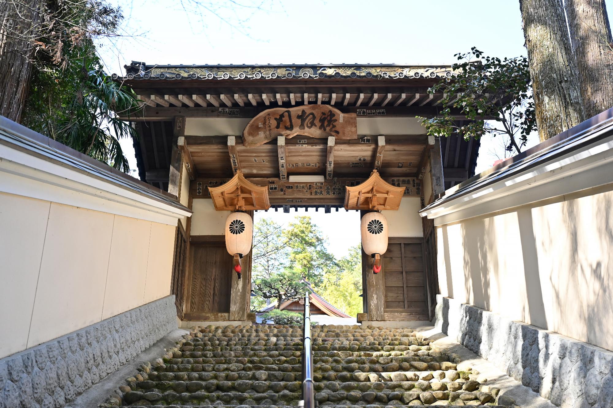 油山寺_礼拝門