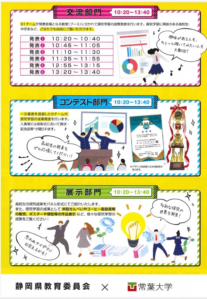 しずおか高校生探究フェスタ　裏