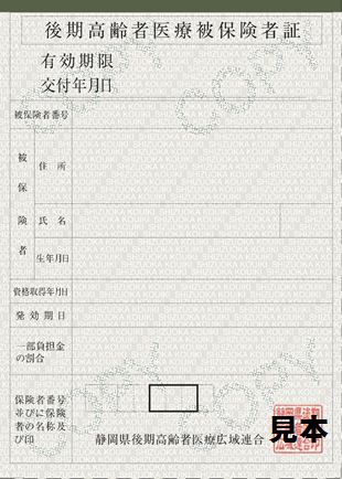 保険証見本