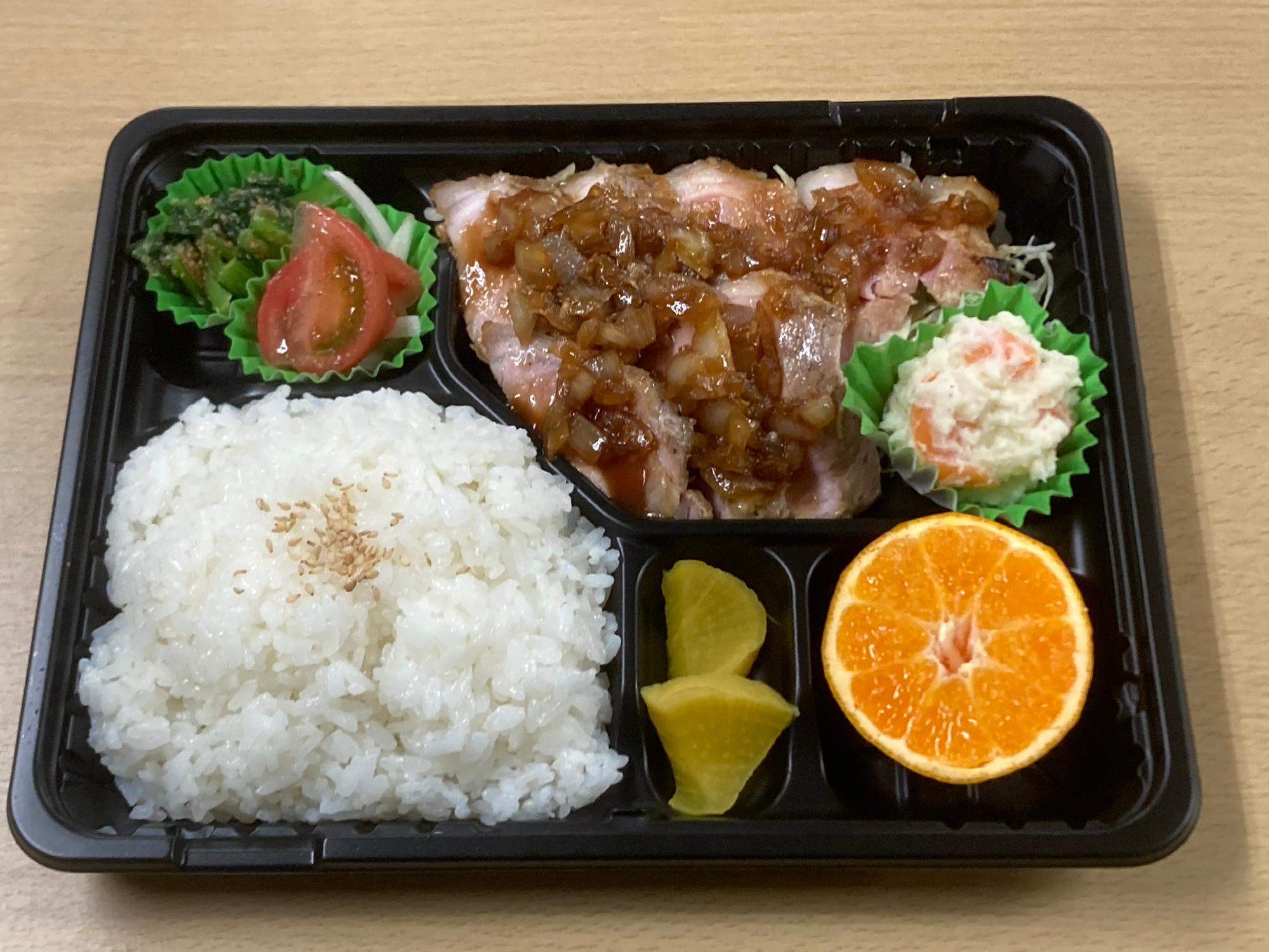 ローストポーク弁当