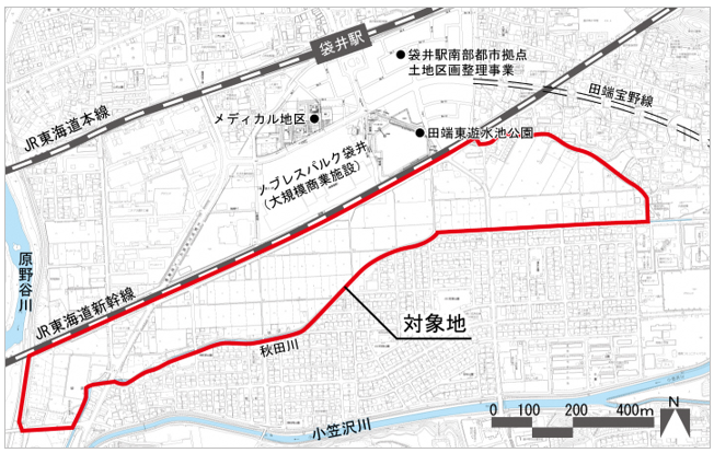 対象地の範囲