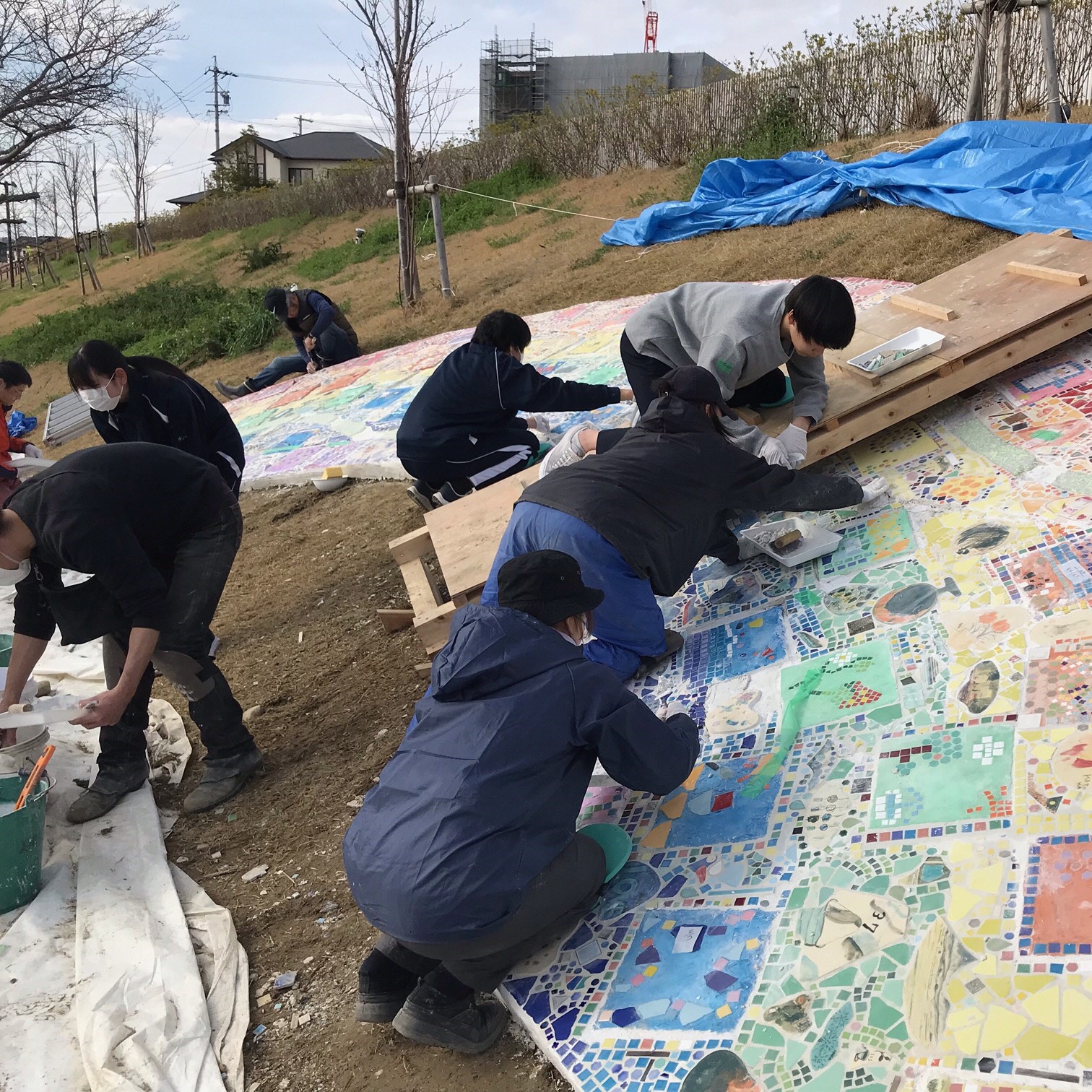 ヒカリノミチ設置